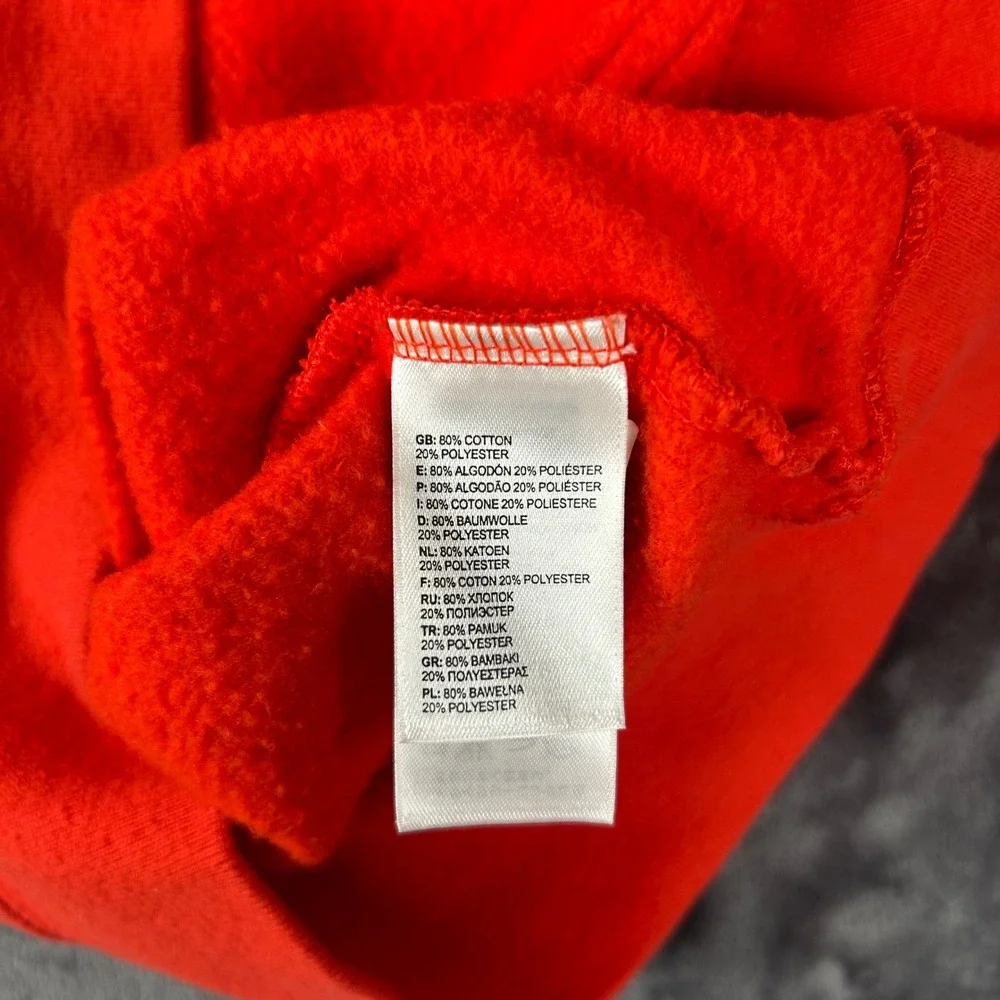 The North Face Hoodie Mens Large Red Berkeley Calif USA Graphic Sweatshirt